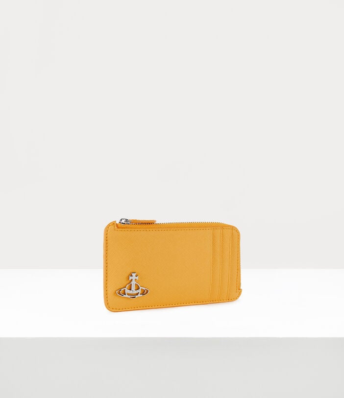 Vivienne Westwood SAFFIANO ZIP CARD HOLDER